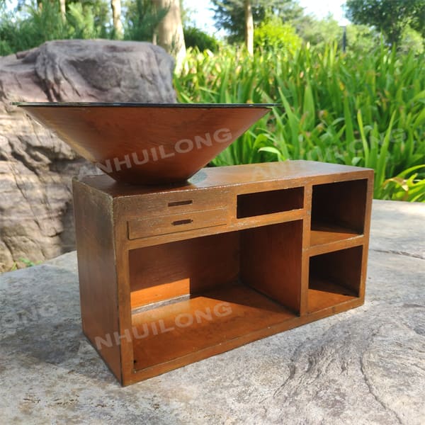 Outdoor Heater Corten Steel bbq grill For bbq kitchen