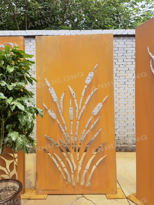 Customized Sprig Garden Steel Panels