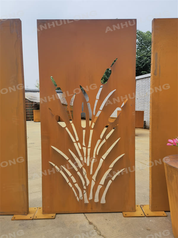 Customized Sprig Garden Steel Panels