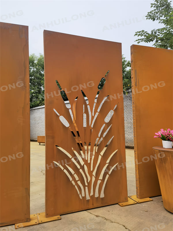 Customized Sprig Garden Steel Panels