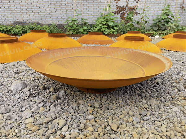 Excellent Round Corten Steel Fire Pit