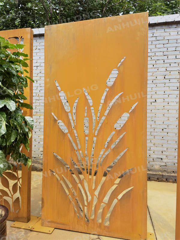 Room Divider Flowleaf Garden Steel Panels