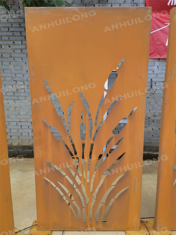 Room Divider Flowleaf Garden Steel Panels