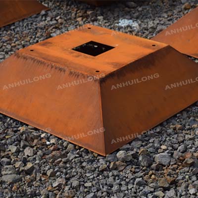 Rustic Style Square Corten BBQ Outdoor For sale UK