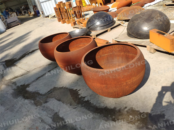 Corrosion Resistance Corten Steel Planter Pot