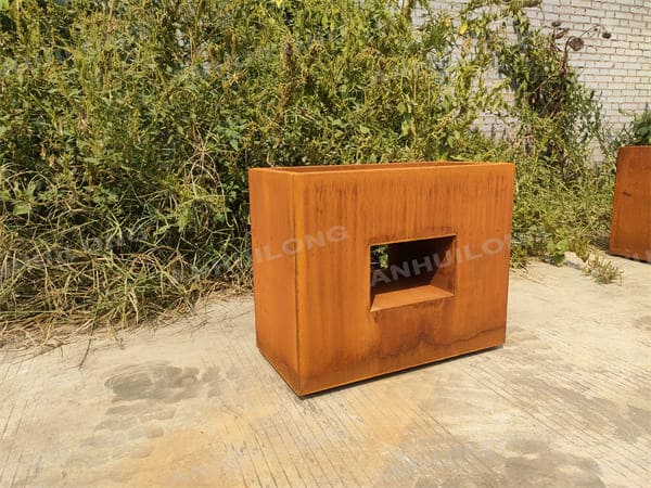 Many Different Types Of Corten Steel Planter Pot