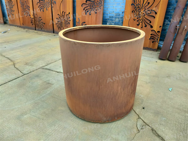 The Corten Steel Planter Pot That Become More And More Popular