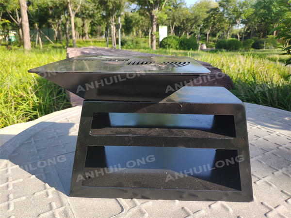 Large Competition Style Rectangular Corten Steel bbq grill For Outdoor Entertainment