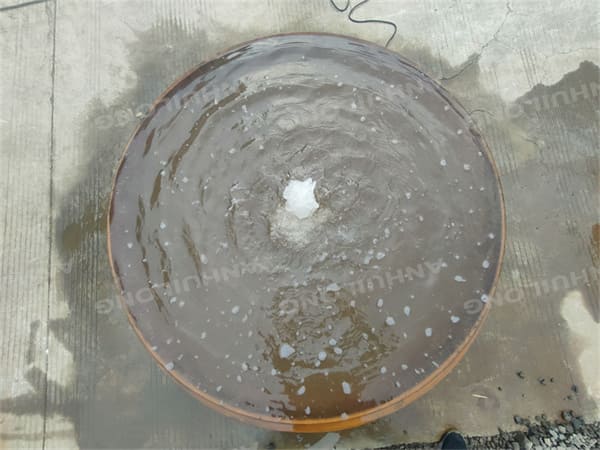 Nature Style corten steel water bowl For Gardening Articles