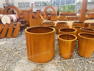 cylindrical planter stunnning outdoor planters