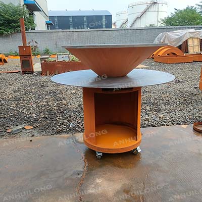 Easy Assemble Rust Corten Steel bbq grill For Outdoor Cooking