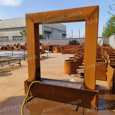 Eye-catching backyard water fountain