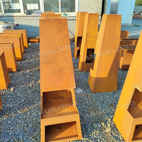 Customized  corten steel fire pit for outdoor used