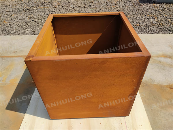 Corten Steel Planter Pot That Bring Natural Beauty For Your Garden