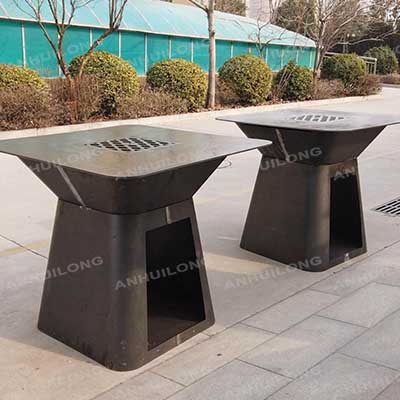 Environmentally friendly Charcoal barbeque grill For Outside Kitchen