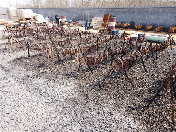 Hand Cut Corten Steel Pendant Wholesale