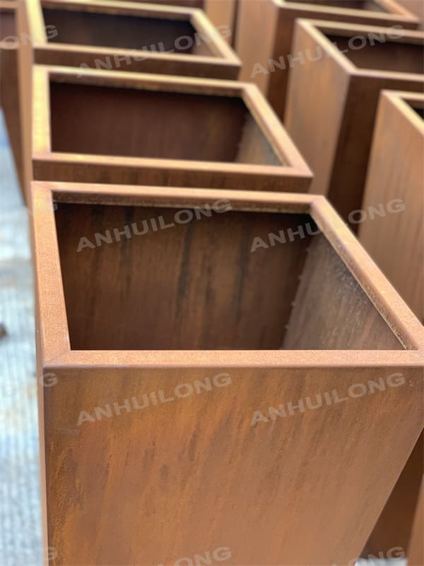 MODERN FARMHOUSE DESIGN corten steel planters Wholesale