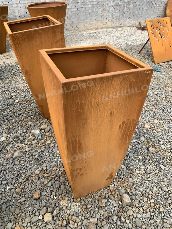 environmentally friendly large metal planter Household Retail