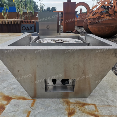 Industrial Landscape modern outdoor water fountain