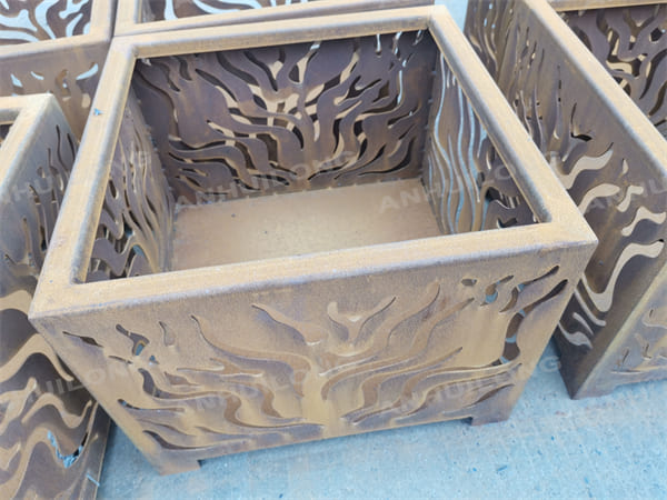 Versatile And Aboundance Corten Steel Planter Pot