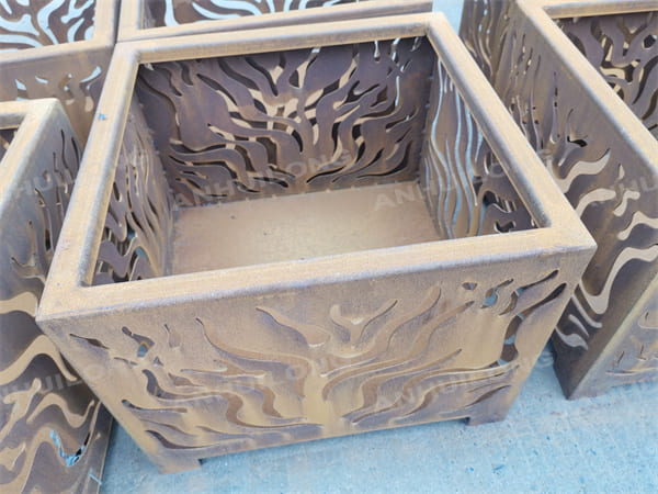 Versatile And Aboundance Corten Steel Planter Pot