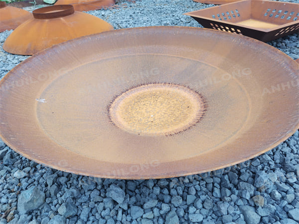 China Cheap Corten Steel Fire Pit Disk-Shaped For Sale