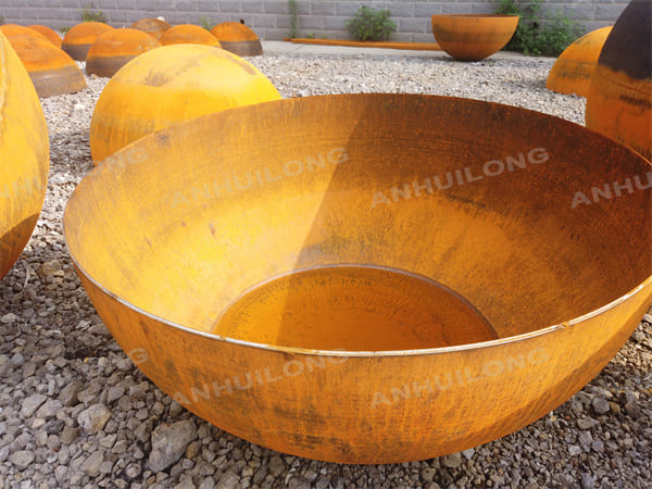 Corten Steel Wood Burning Fire Pit For Camping