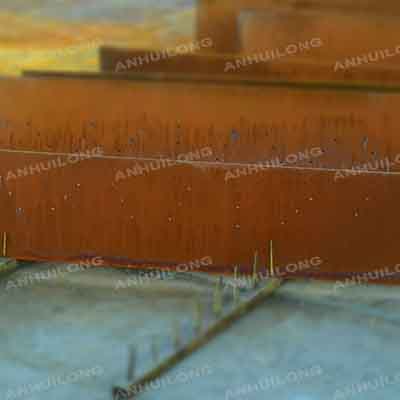 Custom Metal Lawn corten steel garden edging High Quality Corten Steel Landscape Border