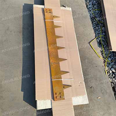 Customized Industrial Landscape corten steel garden edging metal flower bed edging landscape maintenance-free