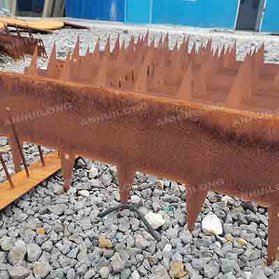 New design steel edging garden lawn corten steel garden edging for landscape