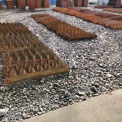 Outdoor Corten Steel Garden Treasures Manufacturer Metal Edging OEM metal garden edging