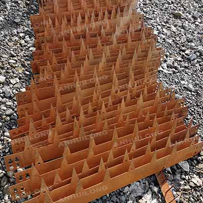 Outdoor Corten Steel Garden Treasures Manufacturer Metal Edging OEM metal garden edging