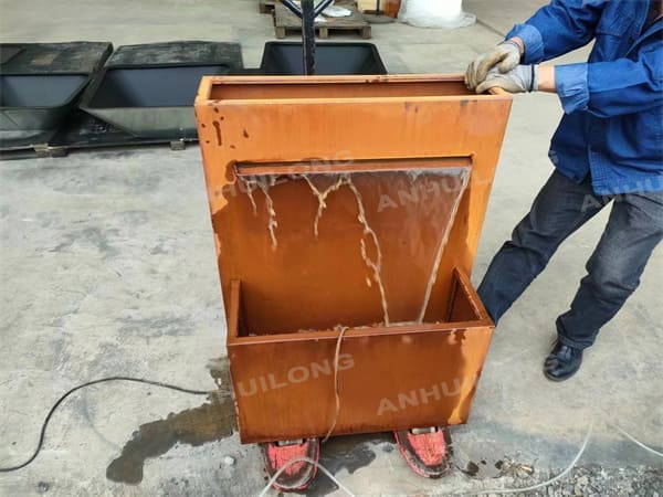 No maintenance corten steel water feature for Landscaping