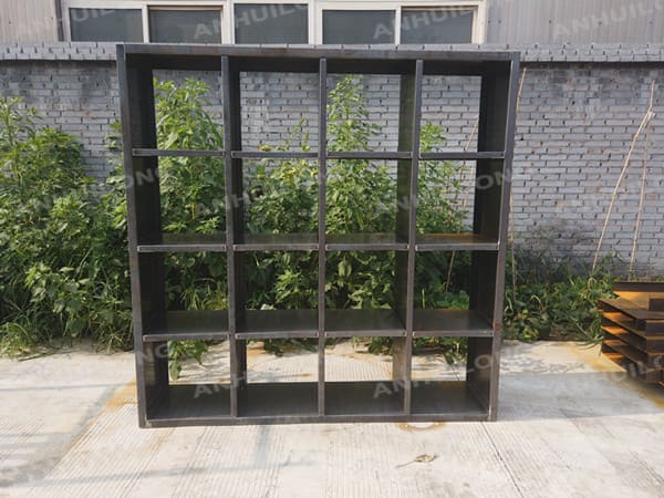 assemble metal steel wood frame for outdoor