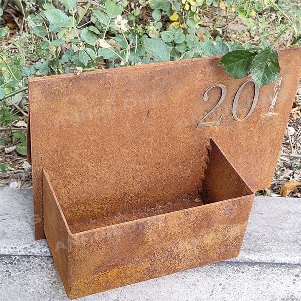 Corten Steel pots With Excellent Weather Resistance