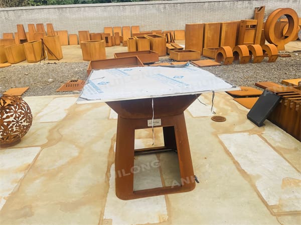 Corten Steel Bbq For Picnic Garden Party Wholesale