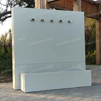 modern outdoor water fountain economic and durable backyard water feature