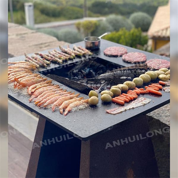 User-Friendly Outdoor BBQ Grill for Picnic and Party