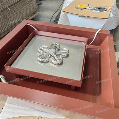 Modern Outdoor Pool Corten Steel Fire and Water Bowls