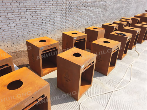 Corten Steel bbq grill For Outdoor Cooking