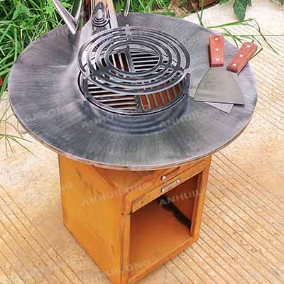 outdoor professional metal camping charcoal barbecue grills