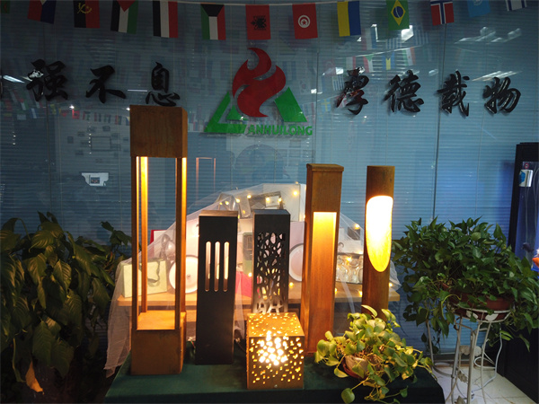 Garden Backyard Corten Steel Customize Metal Led Light Box