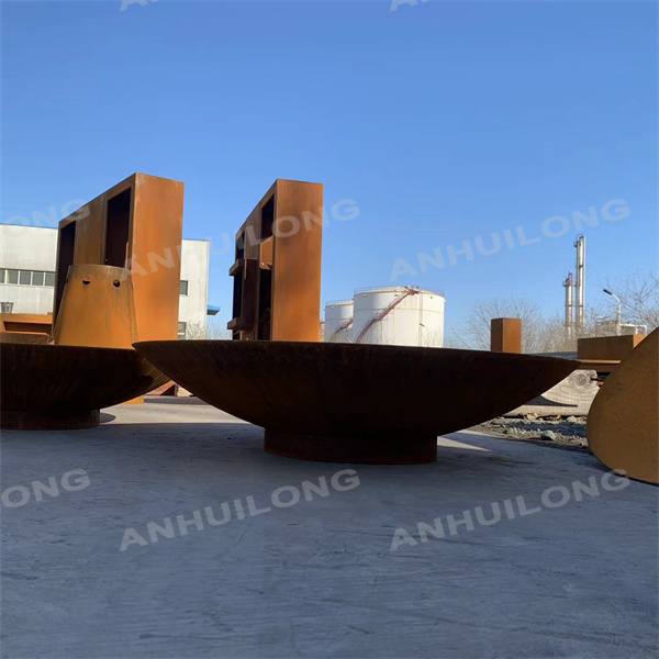 NEW DESIGN OUTDOOR GARDEN DECORATION HEAVY DUTY CORTEN STEEL FIRE PIT