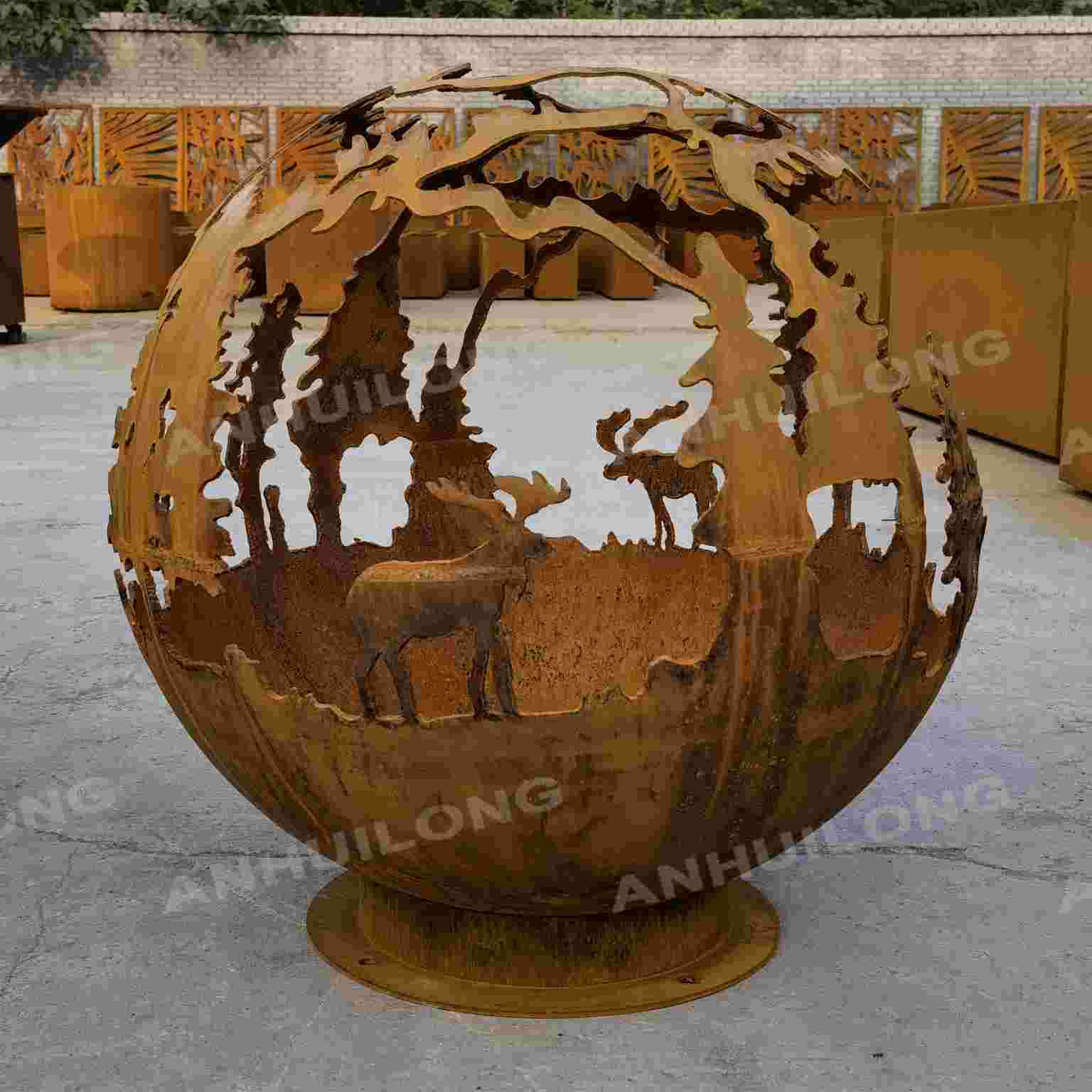 Fast selling modern fire pit for garden