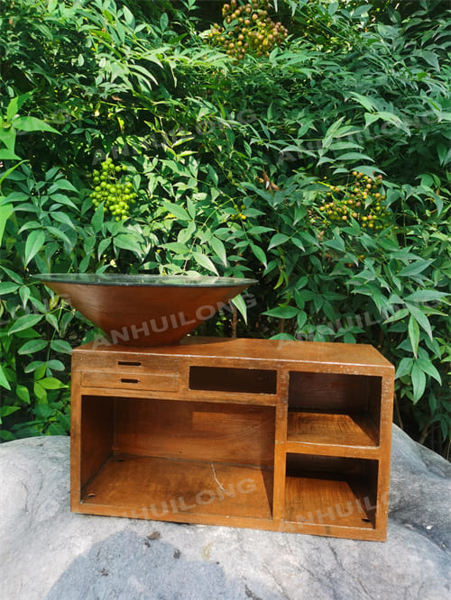 Nature Style Wooden BBQ Grill for Picnic Garden Party