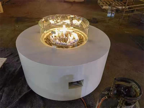 luxury natural gas fire pit outdoor fire place gas indoor propane