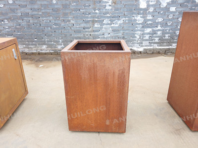 High quality corten steel planters For Landscaping