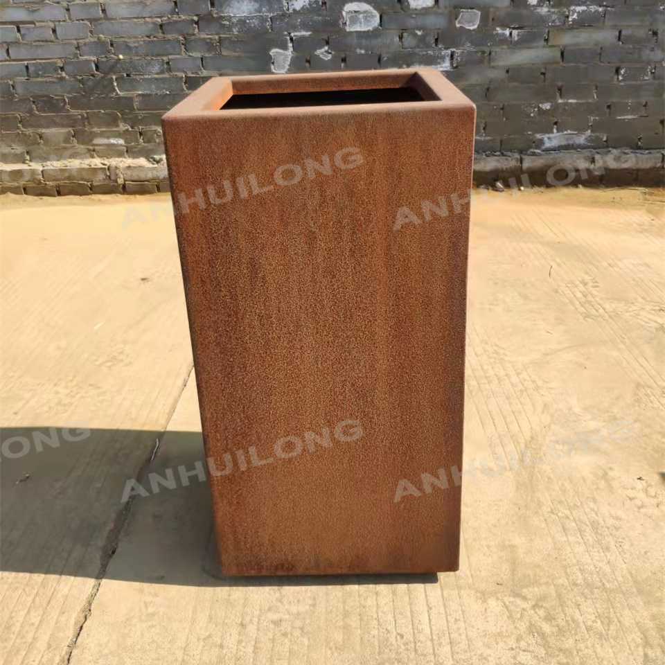 Nature style large outdoor planter for resort