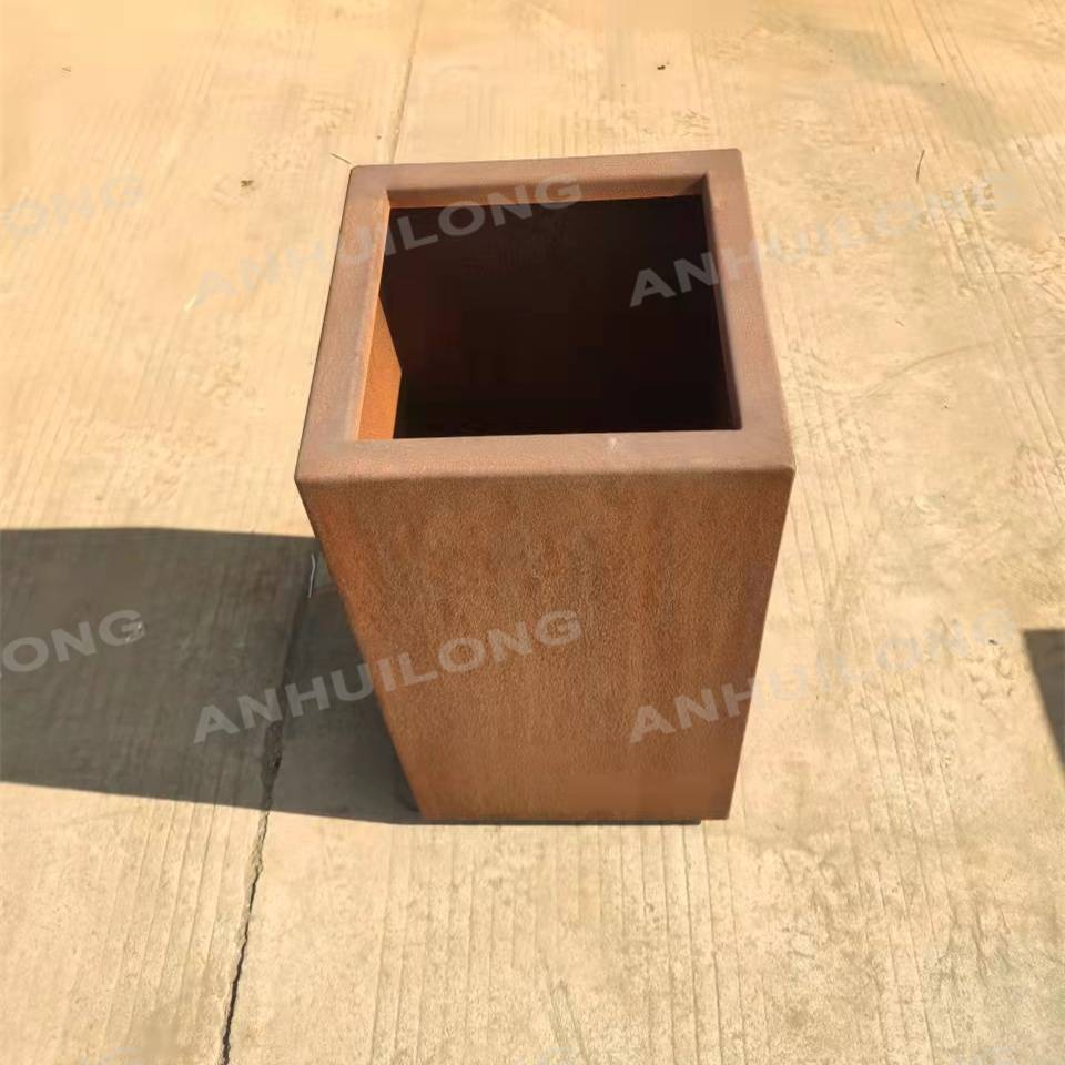 Nature style large outdoor planter for resort