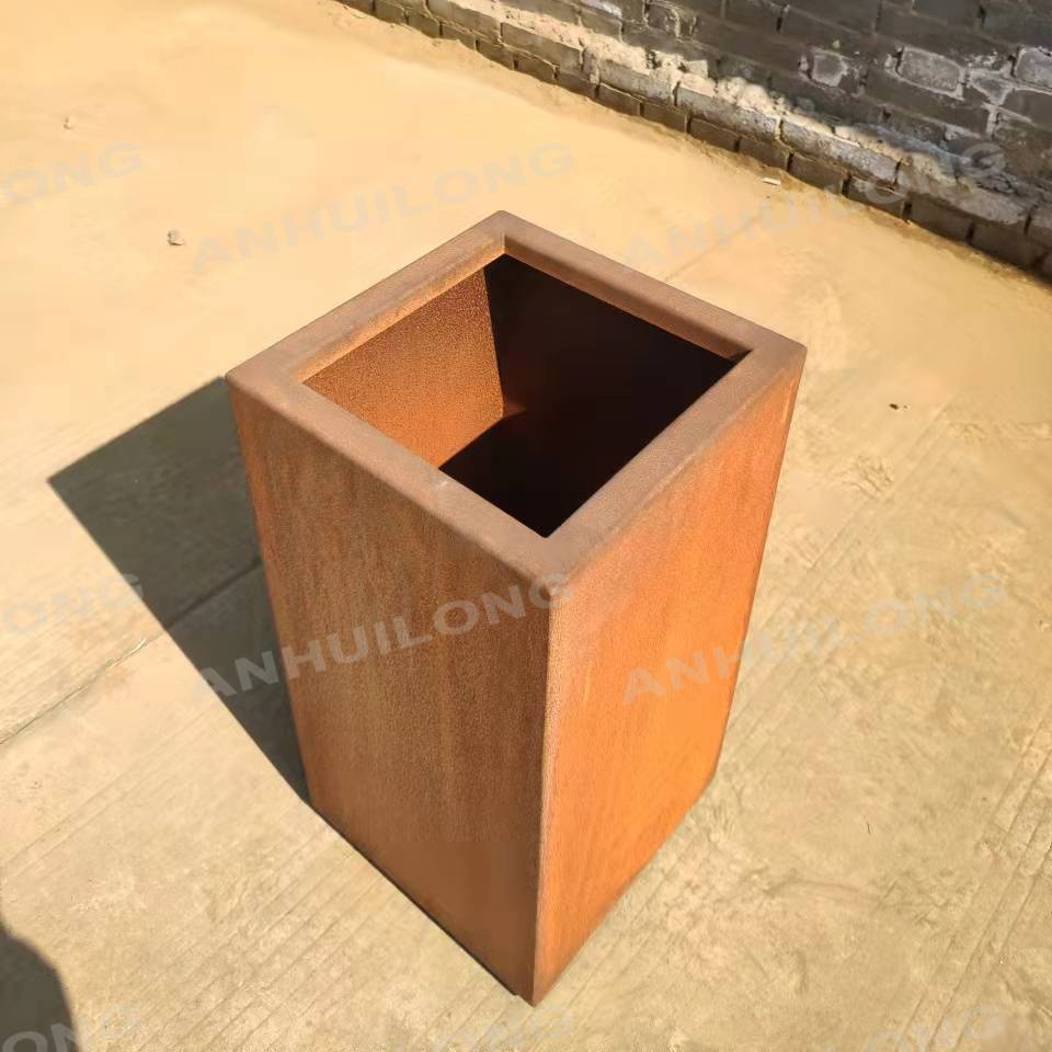 Nature style large outdoor planter for resort